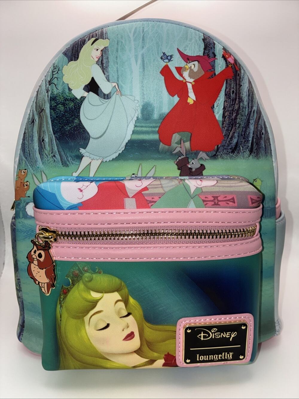 🌹 Loungefly Disney Sleeping Beauty Princess Scenes Mini Backpack NWT WDBK2379